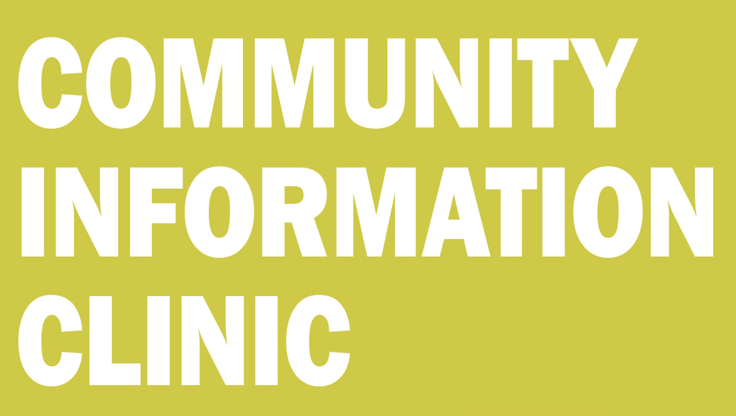 Community Information Clinic