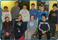 Clare Comhairle Na nÓg groupe team building at the Burren Activity Centre residential weekend