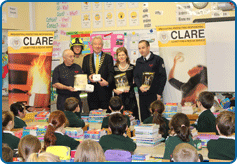 Clare Students Focus on Fire Safety in School and at Home 