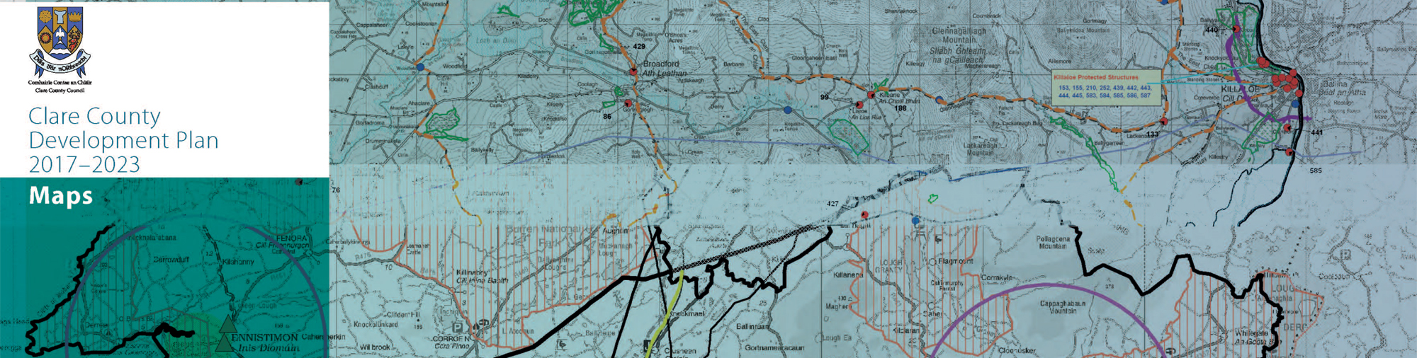 Banner image Clare County Development Plan - Vol 2 Maps