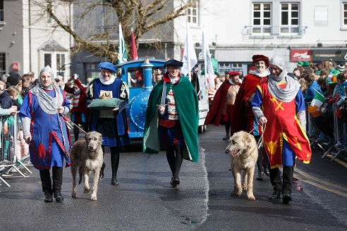 Bunratty Heritage group in Parade