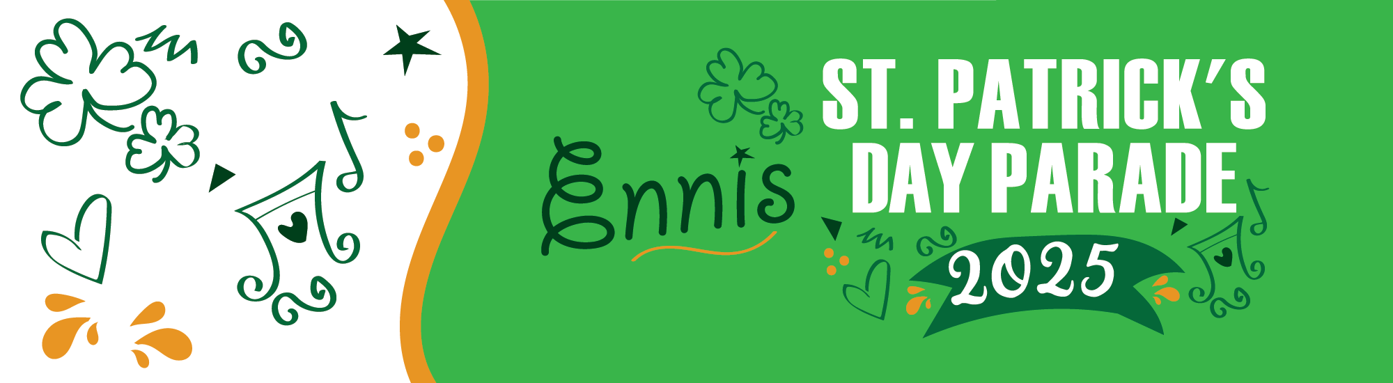 Banner image for Saint Patricks day events in Ennis 2025